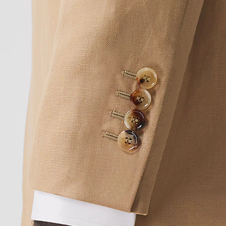 Burberry Yellow Single-Breasted Long-Sleeve Blazer Jacket. 80384841 圖 8