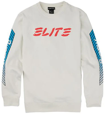 Burton 1987 ELITE 圖案圓領長袖休閒白色上衣 (日常穿搭) 23772100100 Buy Burton 1987 ELITE 圖案圓領長袖休閒白色上衣 (日常穿搭) 23772100100