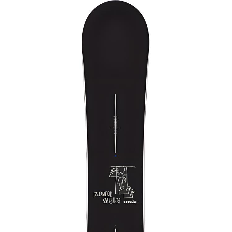 BURTON 2002 Michi Albin Camber Durable Smooth Snowboard Unisex. 242621 圖 3
