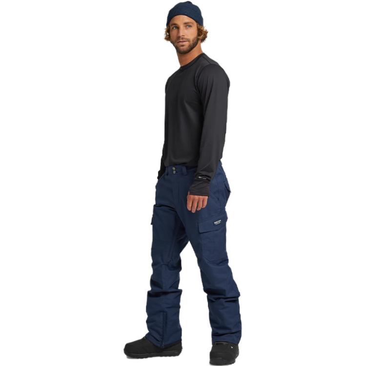 Details for BURTON 23-24  Cargo Solid Windproof Warm Snowboarding Pants 131661
