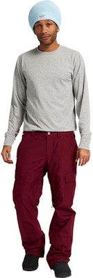 BURTON 23-24 Cargo Solid Windproof Warm Snowboarding Pants 131661 2