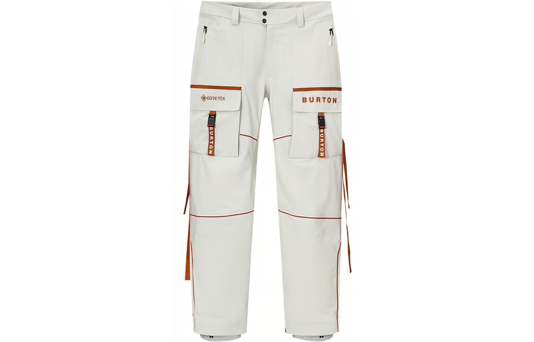 BURTON 23-24 AIZAWA ORBIT GORE-TEX Waterproof Breathable Snowboard Pants White 99978199202