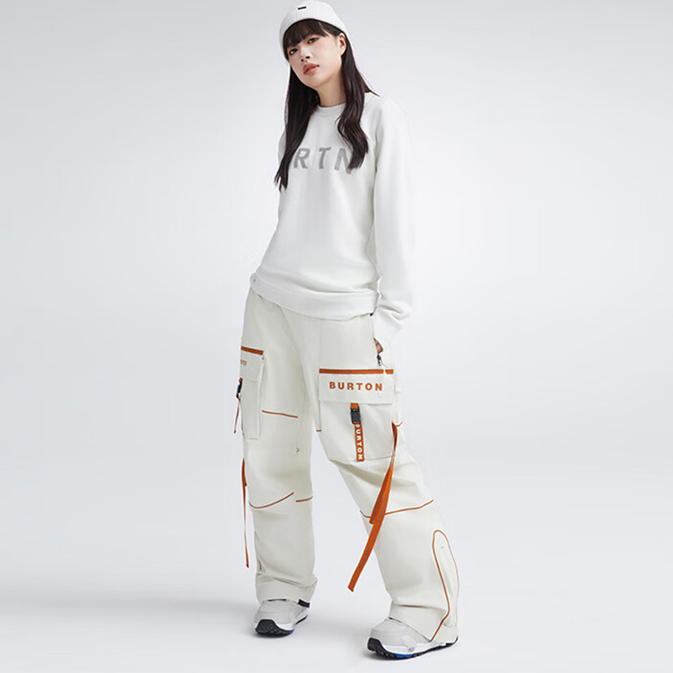 BURTON 23-24 AIZAWA ORBIT GORE-TEX Waterproof Breathable Snowboard Pants White 99978199202 圖 4