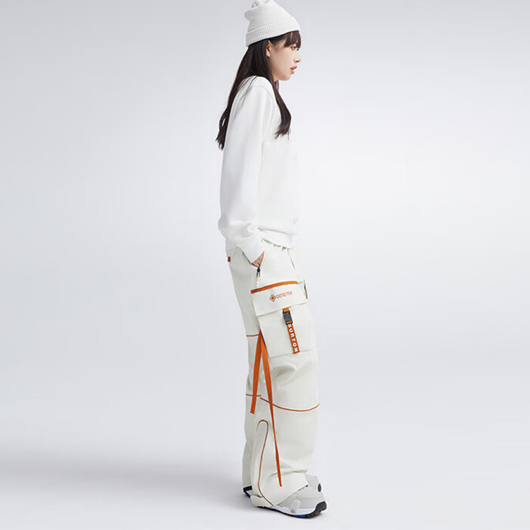 BURTON 23-24 AIZAWA ORBIT GORE-TEX Waterproof Breathable Snowboard Pants White 99978199202 圖 6