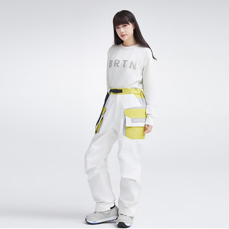 BURTON 23-24 AIZAWA Vanguard GTX Waterproof Breathable Ski Pants White 99968199100 圖 3