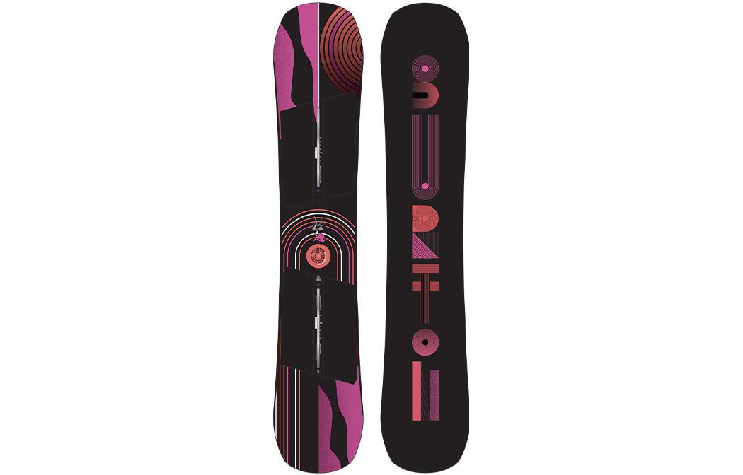 BURTON 23/24 Name Dropper  Snowboard - Durable, Forgiving, Anti-Stick Design 222491