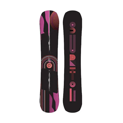 BURTON 23/24 Name Dropper Snowboard - Durable, Forgiving, Anti-Stick Design 222491