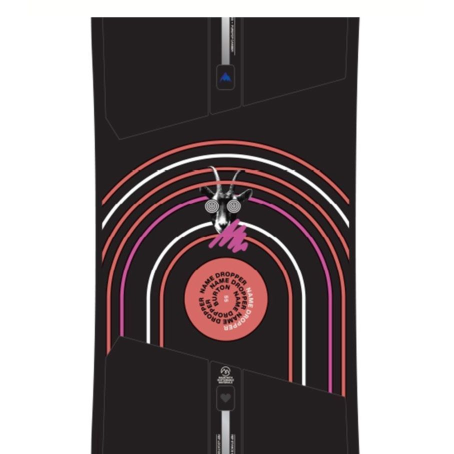 BURTON 23/24 Name Dropper  Snowboard - Durable, Forgiving, Anti-Stick Design 222491 圖 5