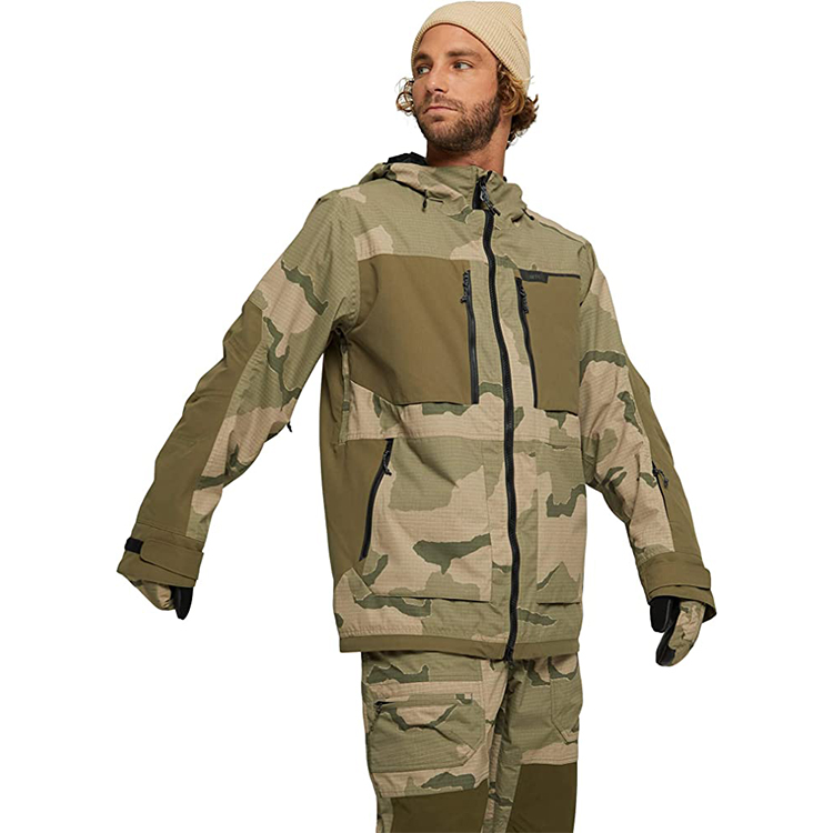 BURTON  Frostner Jacket Multi-Pocket Long Sleeve Hooded Workwear. 214691 圖 11