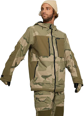 BURTON Frostner Jaket Lengan Panjang Bertudung Multi-Poket Kerja. 214691 3