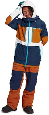 BURTON Frostner Jaket Lengan Panjang Bertudung Multi-Poket Kerja. 214691 5