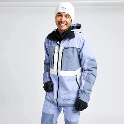 BURTON Frostner Jaket Lengan Panjang Bertudung Multi-Poket Kerja. 214691 7