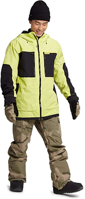 BURTON Frostner Jaket Lengan Panjang Bertudung Multi-Poket Kerja. 214691 9