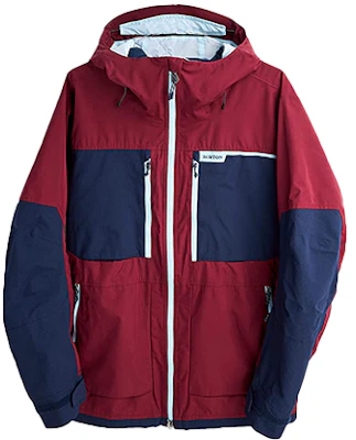 BURTON Frostner Jaket Lengan Panjang Bertudung Multi-Poket Kerja. 214691 12
