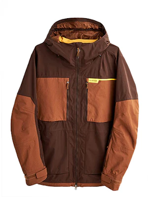 BURTON Frostner Jaket Lengan Panjang Bertudung Multi-Poket Kerja. 214691 Order BURTON Frostner Jaket Lengan Panjang Bertudung Multi-Poket Kerja. 214691