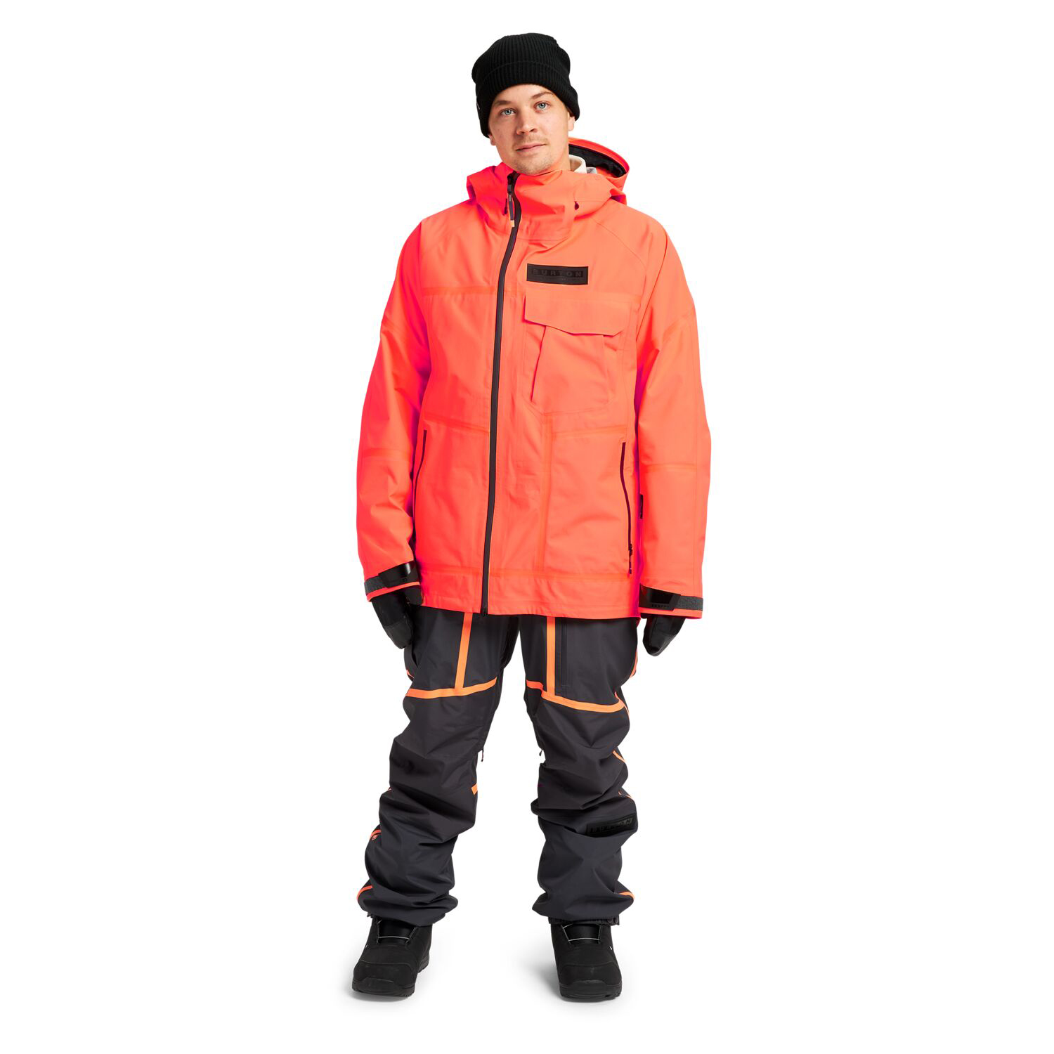 BURTON  GTX 3L Waterproof Breathable Ski Jacket Orange Red. 22821100800 圖 5