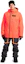 Purchase BURTON Gore-Tex 3L Waterproof Breathable Ski Jacket Orange Red. 22821100800