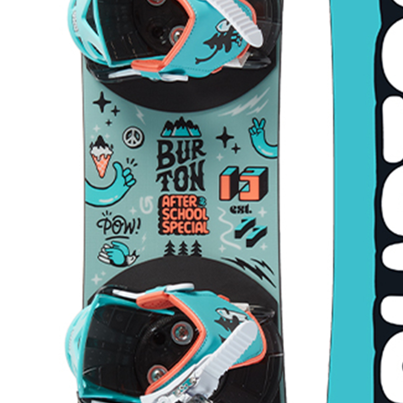 Lookbook BURTON AFTER SCHOOL Snowboard - Easy Control, High Forgiveness Powder Board 10731103000