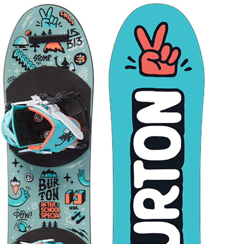 Shop BURTON AFTER SCHOOL Snowboard - Easy Control, High Forgiveness Powder Board 10731103000