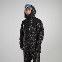 Purchase Burton AIZAWA 迷彩Logo拉鍊連帽外套 男女款 黑色 88803999001