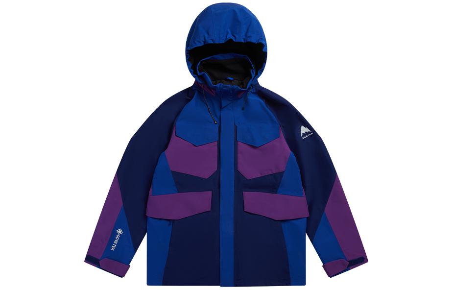 BURTON AIZAWA Collision GTX Waterproof Breathable Ski Jacket Unisex Blue. 88802999864