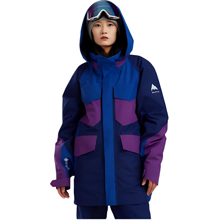 BURTON AIZAWA Collision GTX Waterproof Breathable Ski Jacket Unisex Blue. 88802999864 圖 4