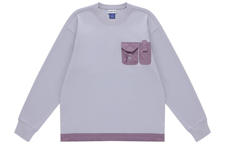 Burton Aizawa Contour Pullover Sweatshirt - Casual Comfort in Gray 44400299103