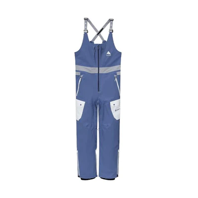 BURTON AIZAWA RADIAN GORE-TEX 2L Waterproof Insulated Bib Snow Pants Blue Unisex 99963199055