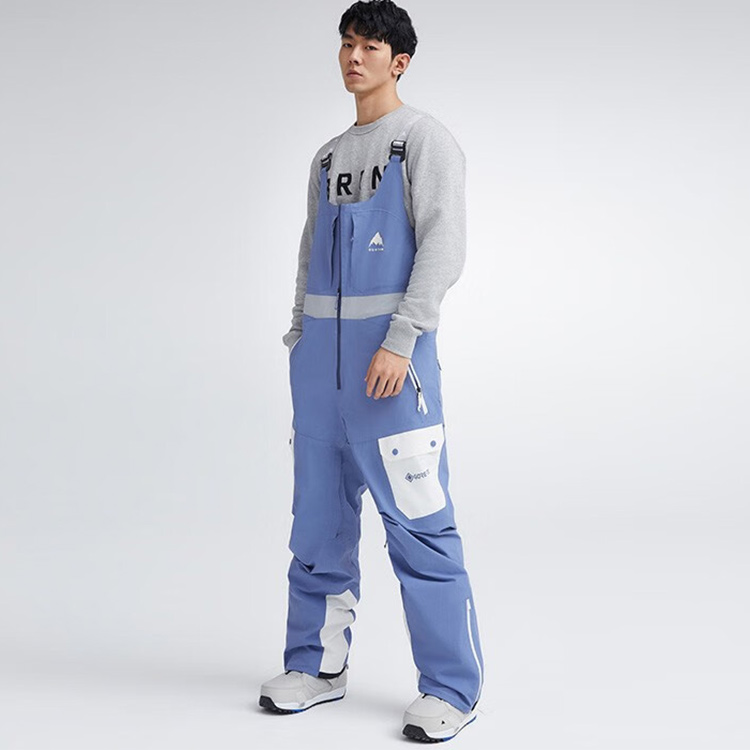 Purchase BURTON AIZAWA RADIAN GORE-TEX 2L Waterproof Insulated Bib Snow Pants Blue Unisex 99963199055