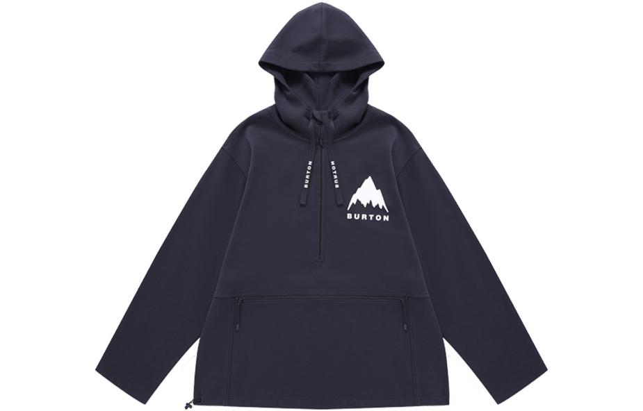 Burton Aizawa Spring/Summer Outdoor Contour Logo Hoodie - Pullover Sweatshirt 444001