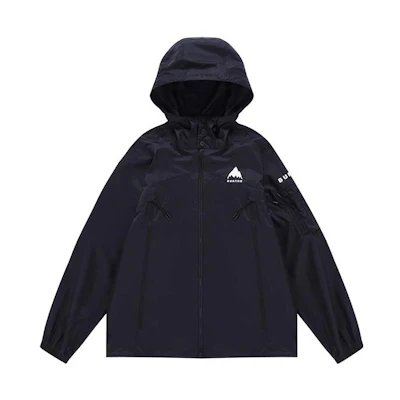 Burton AIZAWA Spring/Summer Outdoor SPROUT DRYRIDE Waterproof Hoodie Jacket Black 88800599001