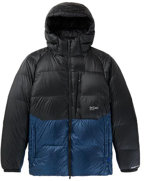 burton-ak-457-baker-black-waterproof-colorblock-down-jacket-22067102002