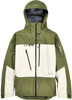 バートン AK457 GORE-TEX PRO 3L カラーブロック 防水スノーボードジャケット グレー/ホワイト 23303101300 Order バートン AK457 GORE-TEX PRO 3L カラーブロック 防水スノーボードジャケット グレー/ホワイト 23303101300