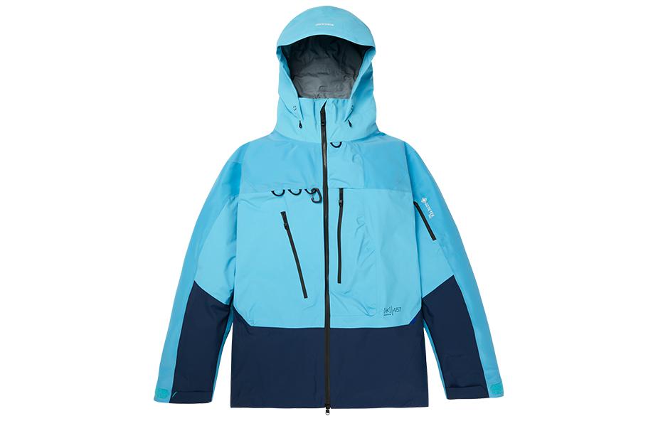 BURTON AK457 Guide Gore-Tex Pro 3L Waterproof Windproof Ski Jacket Men Blue 23303100401