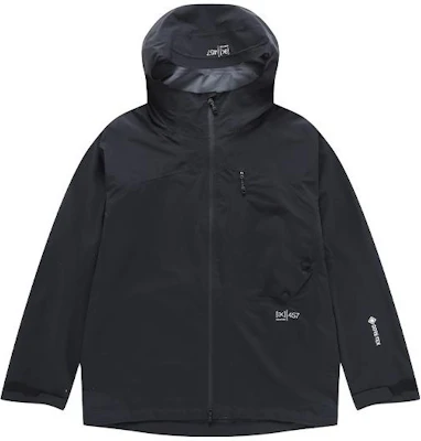 버튼 AK457 SS24 고어텍스 액티브 3L 블랙 후드 아웃도어 자켓 998994-01 Buy 버튼 AK457 SS24 고어텍스 액티브 3L 블랙 후드 아웃도어 자켓 998994-01