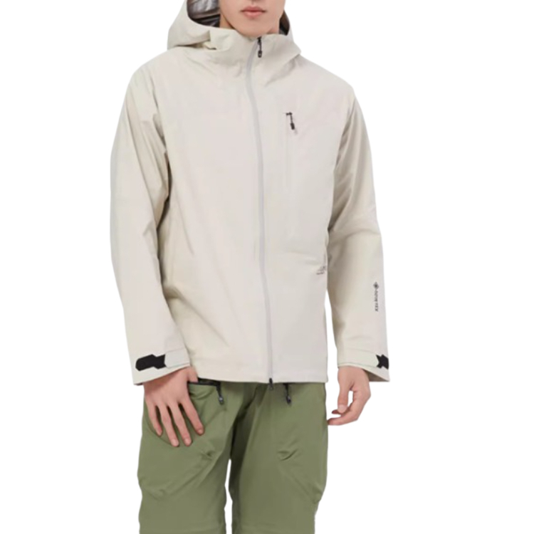 Lookbook Burton AK457 防水防風透氣連帽外套 - 米白色 99899499402