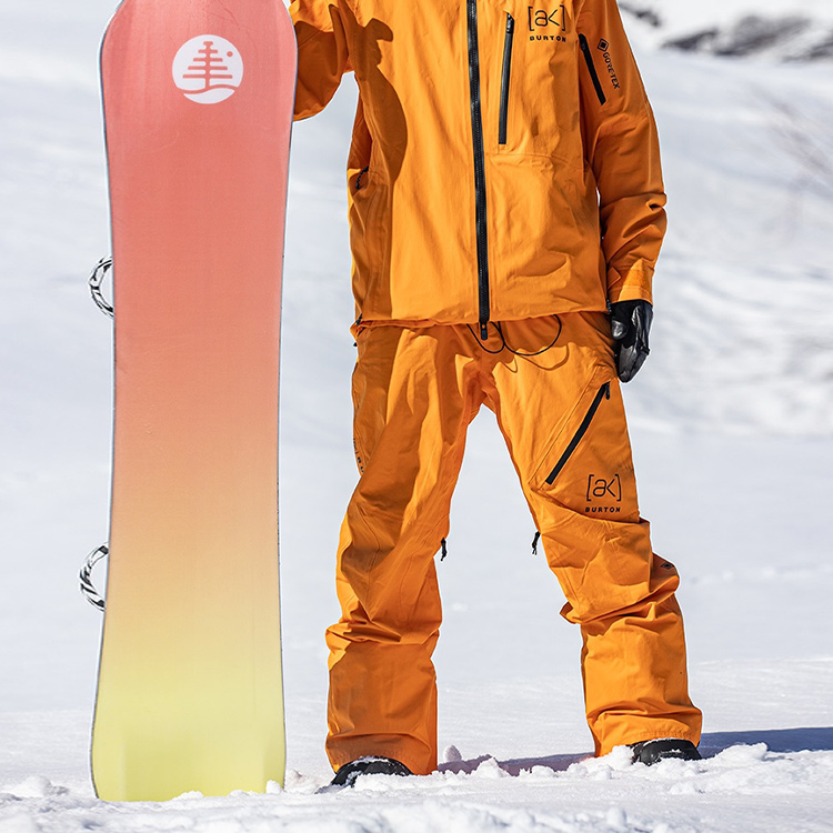 BURTON AK Cyclic Bib GORE-TEX Waterproof Snowboard Pants Men’s Orange. 99996199255 圖 3