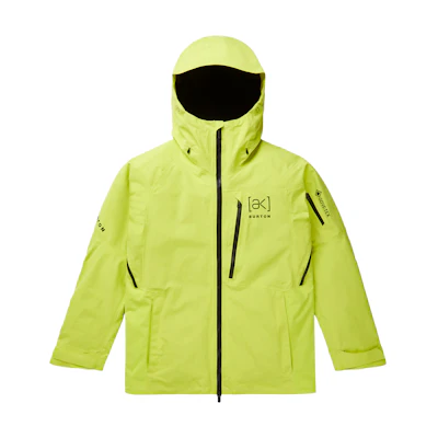 BURTON AK Cyclic GORE-TEX 2L Waterproof Windproof Yellow Ski Jacket. 10002109701