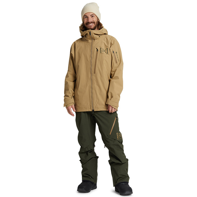Lookbook BURTON AK CYCLIC GORE-TEX 2L防水透氣男款滑雪外套棕色 10002107250