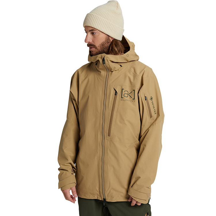 Shop BURTON AK CYCLIC GORE-TEX 2L防水透氣男款滑雪外套棕色 10002107250