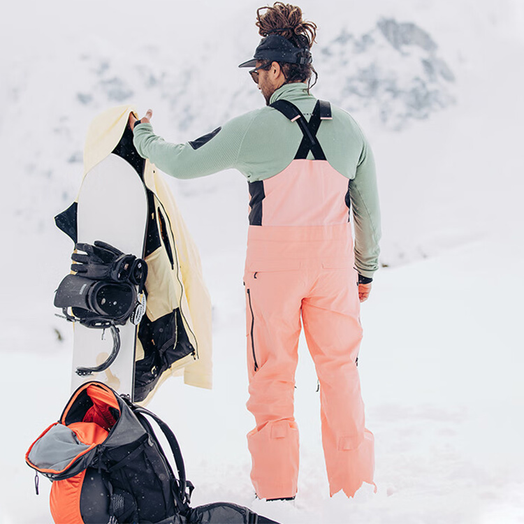 Shop BURTON AK FREEBIRD 23-24 GORE-TEX 3L 防水耐用粉色滑雪裤 10024110652
