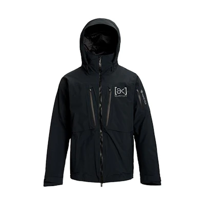 BURTON AK GORE-TEX LZ Logo Print Colorblock Snowboard Jacket Black . 10006106001