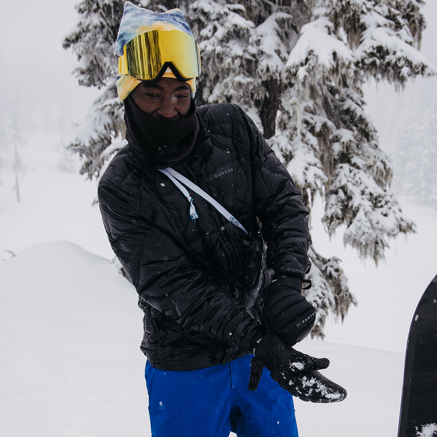 BURTON AK Series Baker Lightweight Insulated Down Snowboard Jacket Black Mens 22066102 圖 3