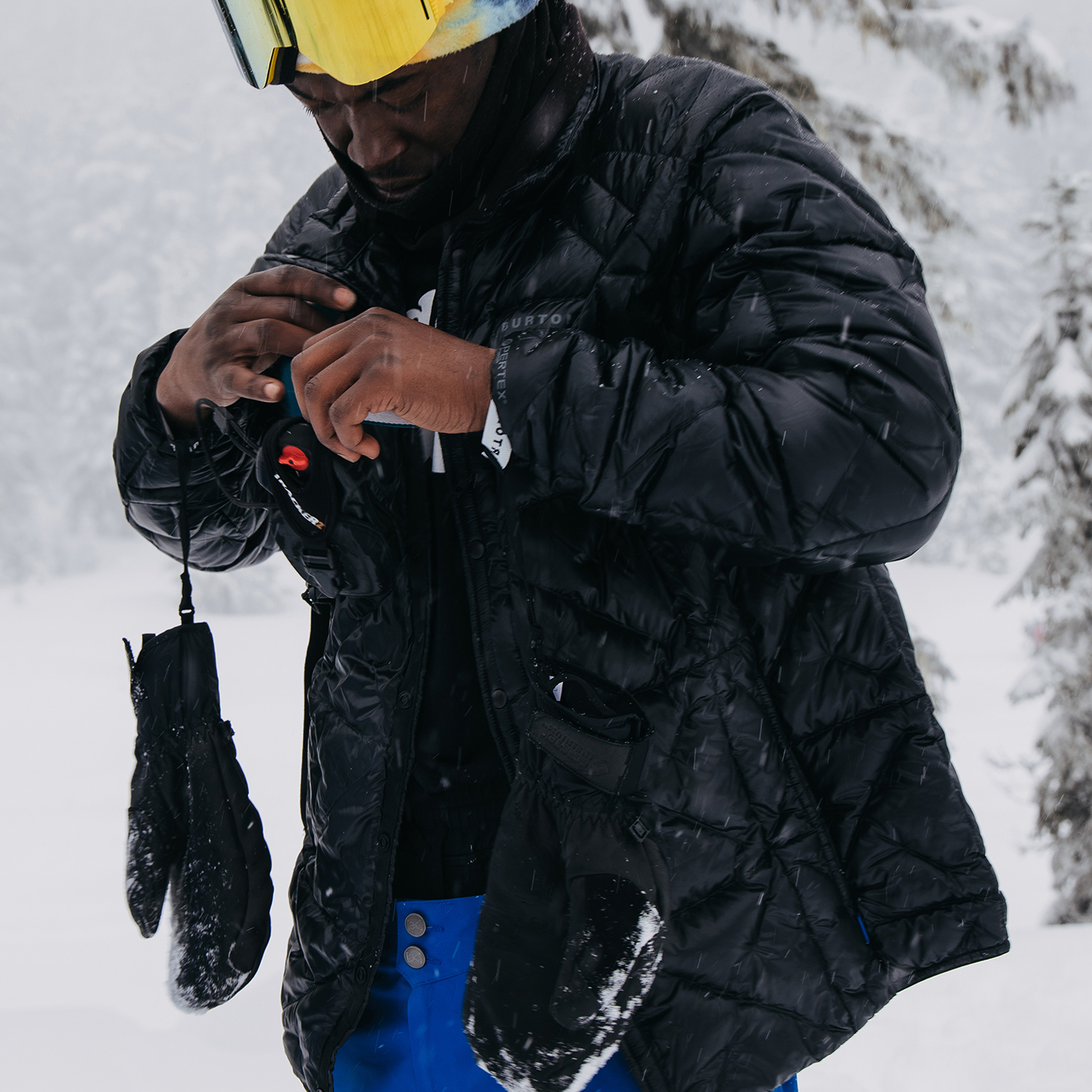 BURTON AK Series Baker Lightweight Insulated Down Snowboard Jacket Black Mens 22066102 圖 5