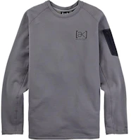 Burton AK Series Colorblock Crewneck Long Sleeve Sweatshirt Grey 22012100020 Burton AK Series Colorblock Crewneck Long Sleeve Sweatshirt Grey 22012100020