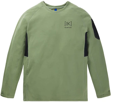 Burton AK 系列拼色圓領長袖上衣 綠色 22012102302 Buy Burton AK 系列拼色圓領長袖上衣 綠色 22012102302
