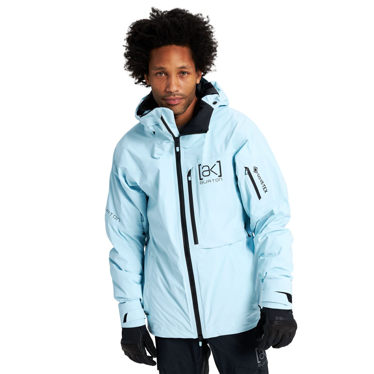 Lookbook BURTON AK Series Gore-Tex Heliteck Waterproof Breathable  Ski Jacket Pink Blue 14978107402