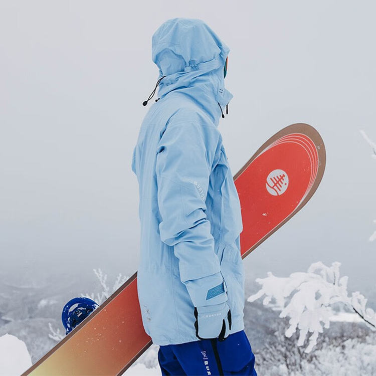 Shop BURTON AK Stretch Hover GORE-TEX 3L Waterproof Breathable Snowboarding Jacket Men 10013111402