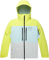 Order BURTON AK SWASH 2L 雙色滑雪外套 黃色 帽T式滑雪板服裝 10001109700