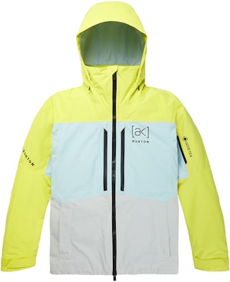BURTON AK SWASH 2L Two-Tone Ski Jacket Yellow Hooded Snowboard Outerwear 10001109700 Order BURTON AK SWASH 2L Two-Tone Ski Jacket Yellow Hooded Snowboard Outerwear 10001109700